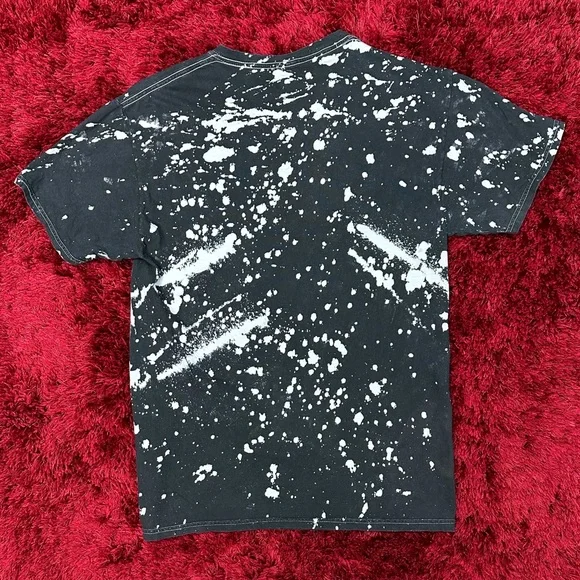 The Rolling Stones Album Art Shirt Black Bleached Medium - Picture 2 of 5
